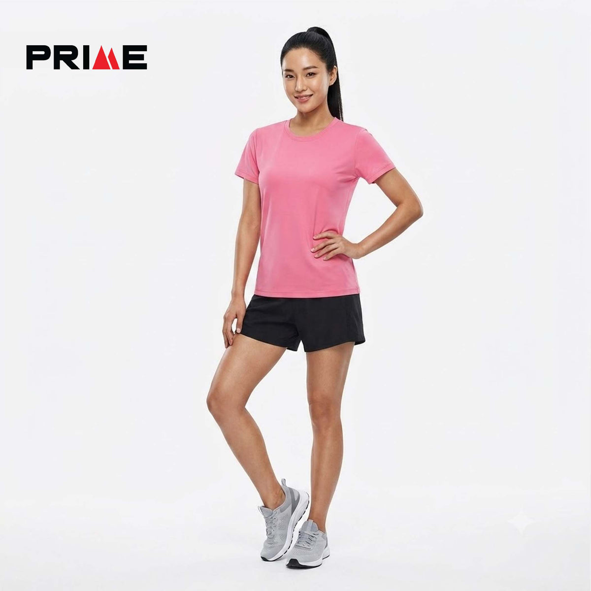 Women's Basic Line Round Neck
