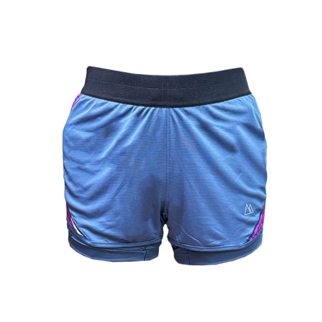PSCW 323024-PURPLE-01 Women's Short Pant Running Collection - Navy - Image 1